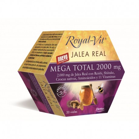 Royal Vit Mega Total 2000 Mg 20 Viales 2