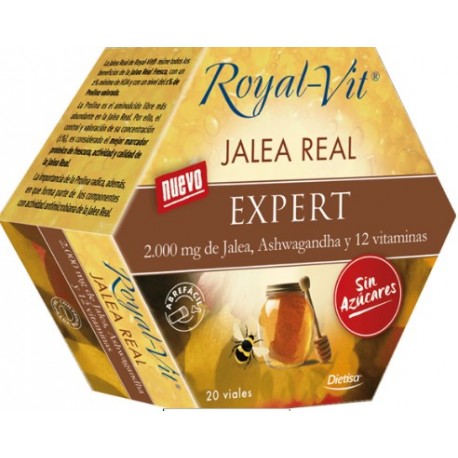 Royal Vit Expert Sin Azucar 20 Viales