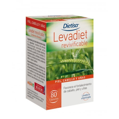 Levadiet Revivificable 80 Capsulas