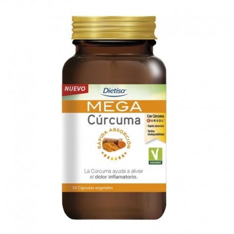 Mega Curcuma 50 Capsulas