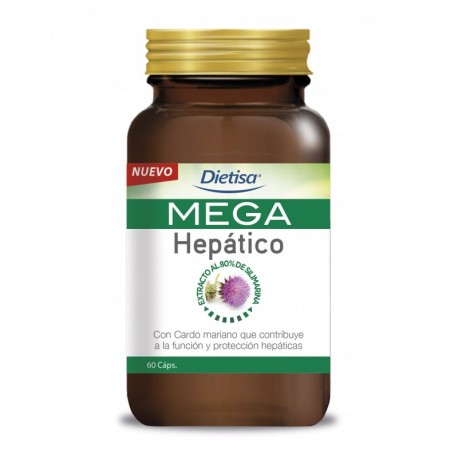 Mega Hepatico  60 Capsulas Vegetales