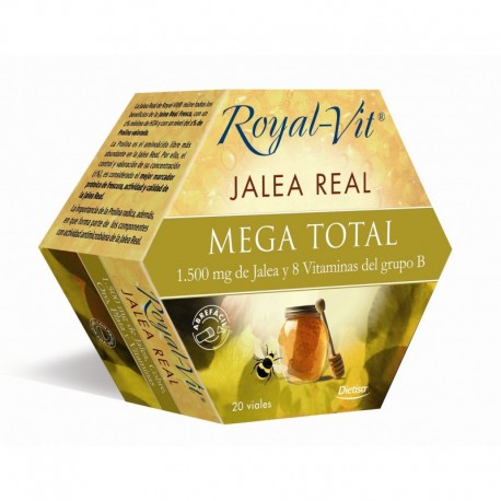 Royal Vit Mega Total 1500 Mg 20 Viales 