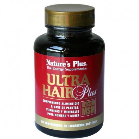 Ultra Hair Plus Con Msm 60 Comp Envase De 60 Comprimidos