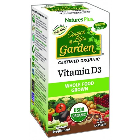 Garden Vitamina D3 60 Cap Envae De 60 Capsulas