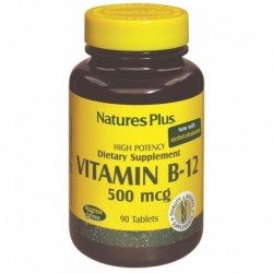 Vitamina B12 500 Mcg 90 Comp Envase De 90 Comprimidos