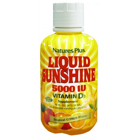 Vitamina D3 Liquid Sunshine 473.18 Ml Envase De 473,18 Mililitros