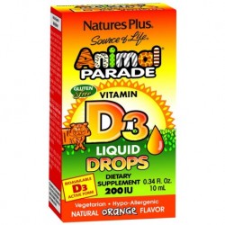 Animal Parade Vit D3 Got 10 Ml Envase De 10 Mililitros Gotas