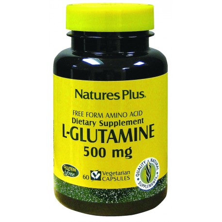 L Glutamina 60 Caps 500 Mg Envase De 60 Capsulas De 500 Mg