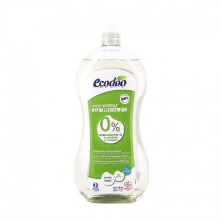 Lavavajillas Hipoalergenico 0% Ecodoo 1 L