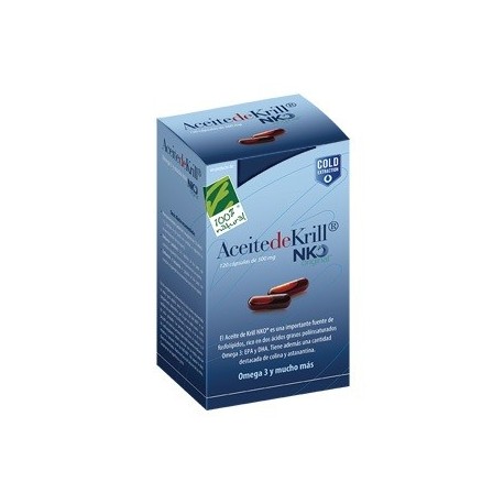 Aceite De Krill Nko 120 Cap De 500 Mg 