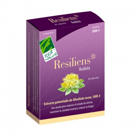 Resiliens Rhodiola. 40 Cap 