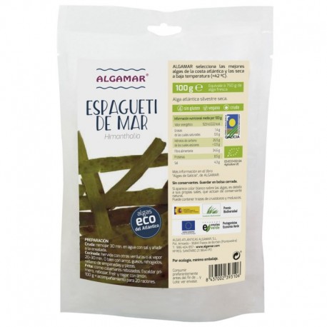 Alga Espagueti De Mar 100 G 