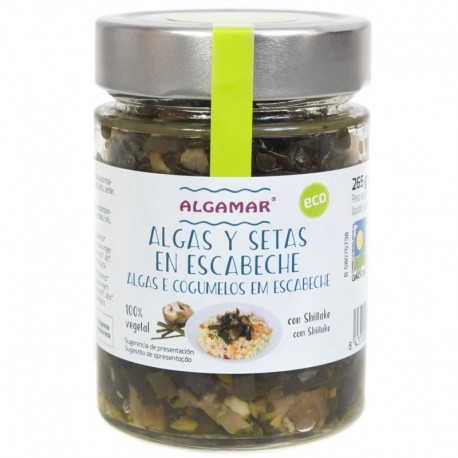 Algas Y Setas En Escabeche  Algas Con Shiitake