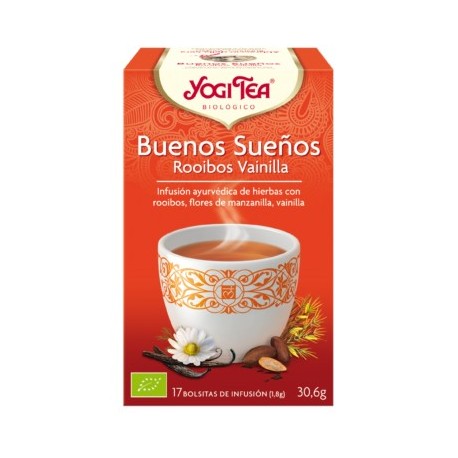 Yogi Tea Buenas Noches Rooibos Vainilla Bio