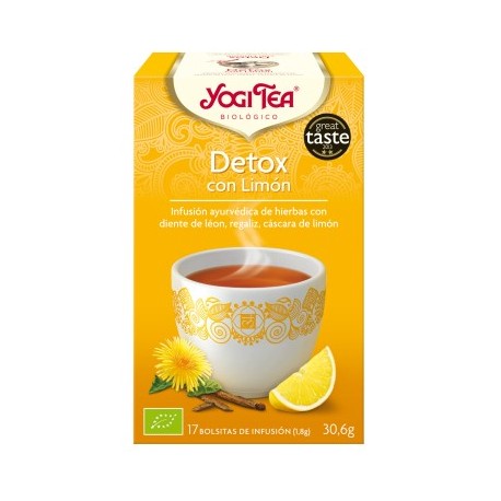 Yogi Tea Detox Con Limon Bio