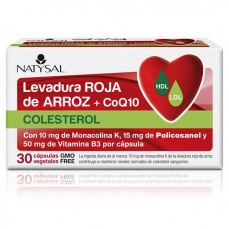 Levadura Roja De Arroz Co Q10 30 Capsulas