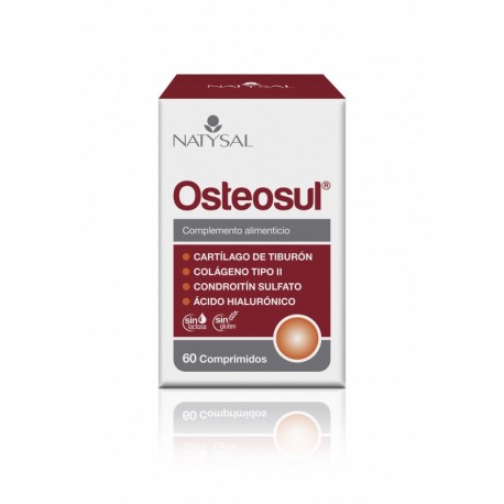 Osteosul 500 Mg 60 Comp Cartilago De Tiburon + Colageno Tipo Ii + Condroit