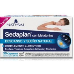 Sedaplan Con Melatonina 30 Capsulas