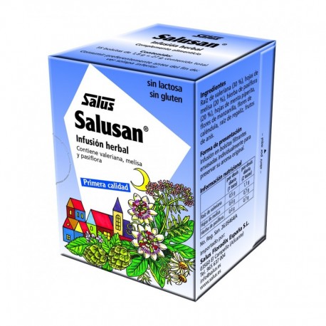 Salusan Infusion 15 Filtros 15 Bolsitas Filtros