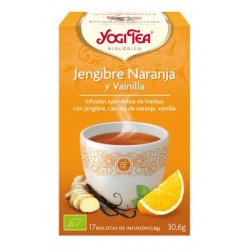 Yogi Tea Jengibre Naranja Vainilla