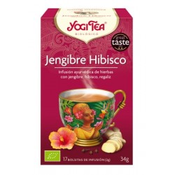 Yogi Tea Jengibre Hibisco Bio