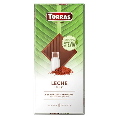 Chocolate Con Leche Stevia 100 Gramos