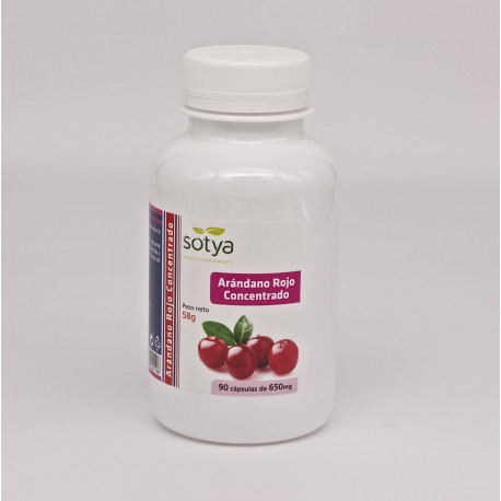 Arándano Rojo 90 Cápsulas De 650 Mg