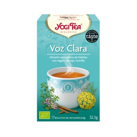 Yogi Tea Voz Clara (Garganta) Bio