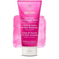 Crema Ducha Rosa Mosqueta 200 Ml Envase 200 Ml Gel De Ducha En Crema