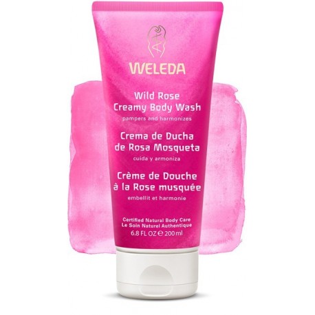 Crema Ducha Rosa Mosqueta 200 Ml Envase 200 Ml Gel De Ducha En Crema