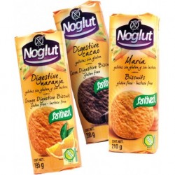 Noglut Galletas Digestive Naranja