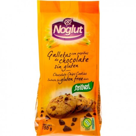 Noglut Galletas Pepitas Chocolate