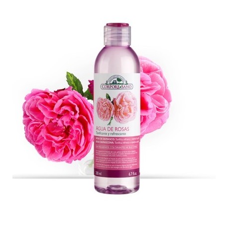 Tonico Agua Rosas 200Ml