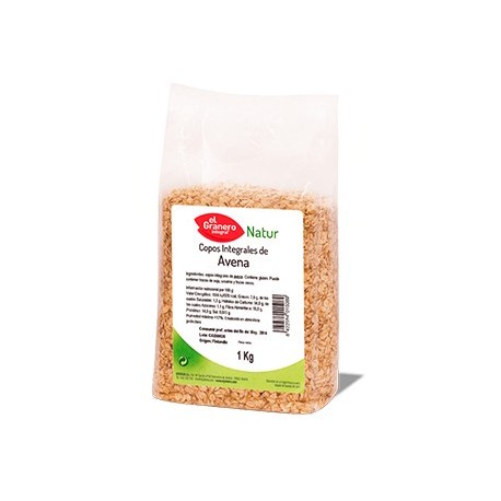 Copos Avena Integrales 1 Kg Bolsa 1 Kilo