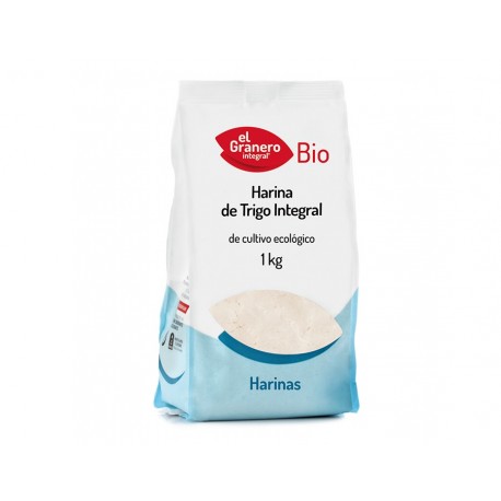 Harina Trigo Integral Bio 1 Kg 1 Kilo