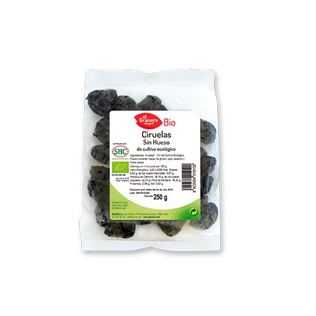 Ciruelas S/Hueso Bio 250 Gr 250 Gramos