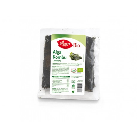 Alga Kombu Bio 50 Gr 50 Gramos