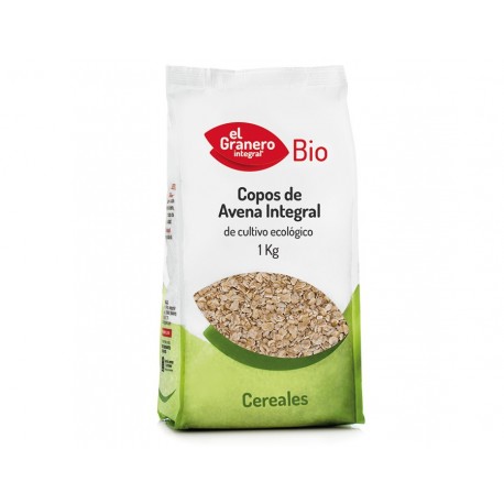 Copos Avena Integral Bio 1 Kg Bolsa 1 Kilo - Integrales