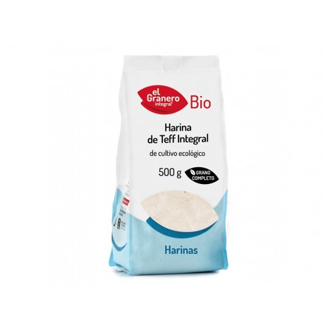 Harina Teff Integral Bio 500 Gr 500 Gramos - De Cultivo Ecologico