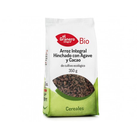 Arroz Integral Hinchado Con Agave Y Cacao Bio 350G Envase De 350 Gramos