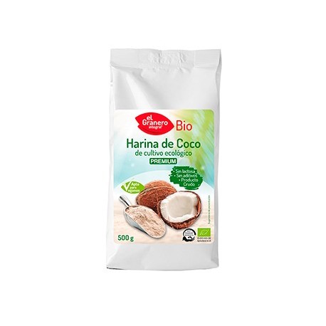 Harina De Coco Bio 500 Gr Envase De 500 Gramos