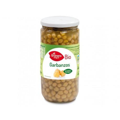 Garbanzos Cocidos Bio 660 Gr Bote De 660 Gramos