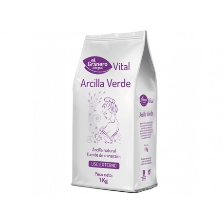 Arcilla Verde Bolsa 1 Kg 1 Kg