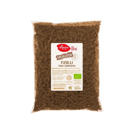 Fusilli De Trigo Sarr. Int Bio Sgluten 500 Gramos Envase De 500 Gramos