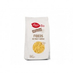 Fideos De Maiz Y Arroz Sin Gluten Bio 500 Gr