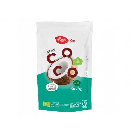 Copos De Coco Tostados Snack Bio 80 Gr