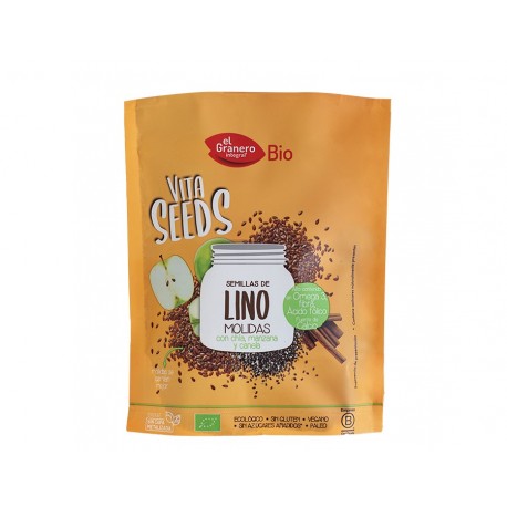 Vitaseeds Semillas Lino Chia Manzana Y Canela 200 20% Gratis