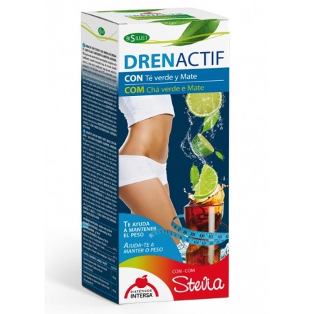 Drenactif Con 500 Ml Con Té Verde Y Mate