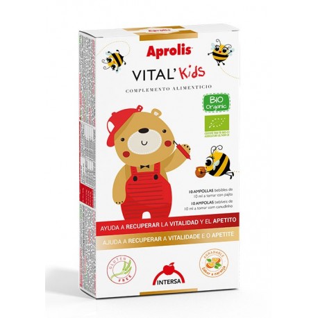 Aprolis Kids Vitalidad Defensa 10 Ampollas Linea Apropolis Kids