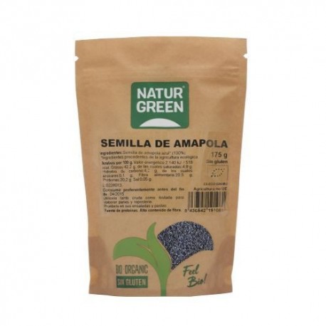 Semilla De Amapola Bio 175 Gr